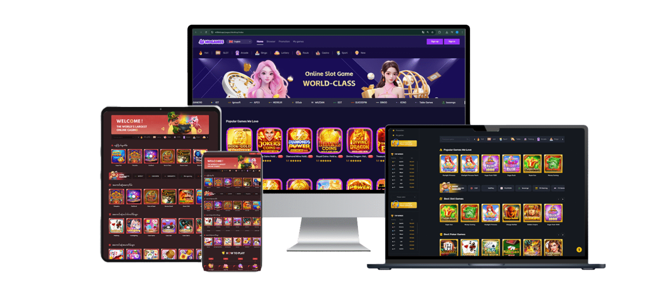 Platform display on desktop and mobile
